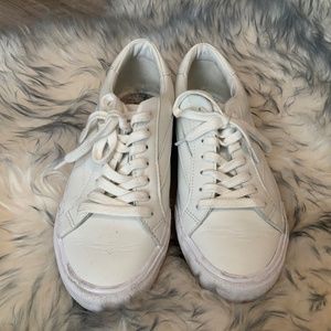 Madewell White Leather Sneakers